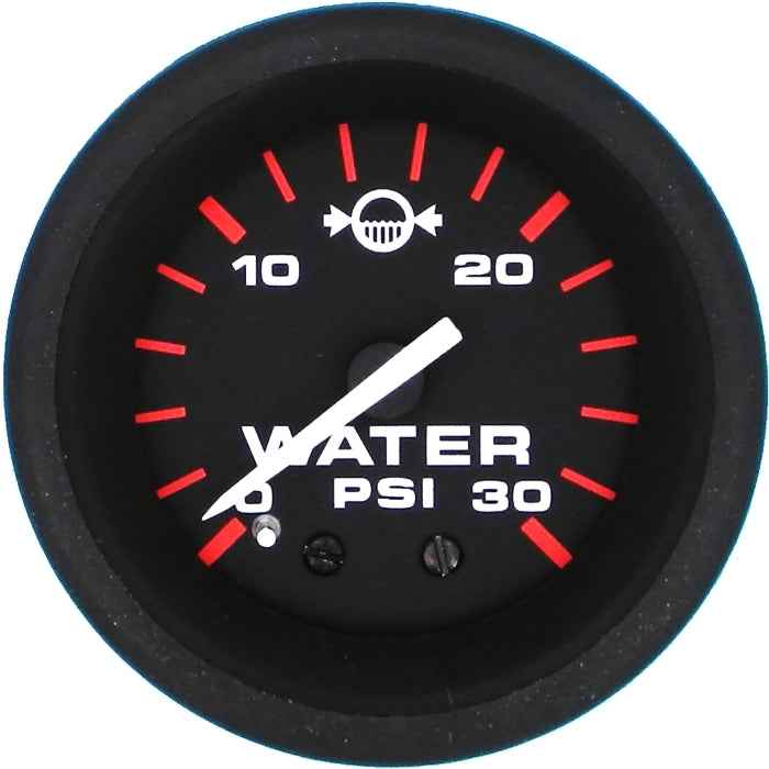 Amega Series Water Pressure Gauge - 0-30 PSI | Sierra 61238P - MacombMarineParts.com