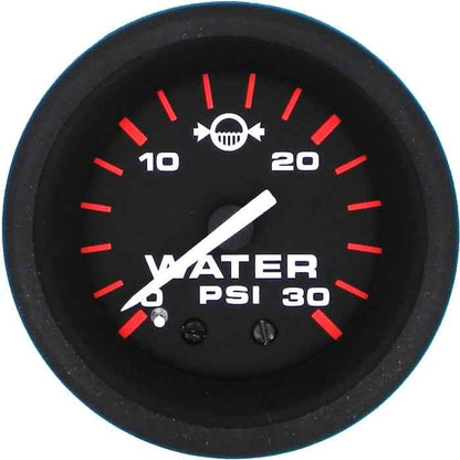 Amega Series Water Pressure Gauge - 0-30 PSI | Sierra 61238P - MacombMarineParts.com
