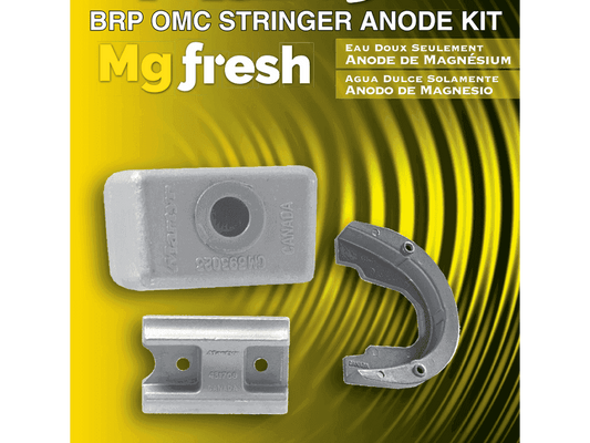 Bombardier Stringer Anodes Kit Magnesium | Martyr CMSTRGERKITM - MacombMarineParts.com