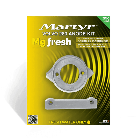 Volvo Penta 280 Anode Kit | Martyr CM280KITM - MacombMarineParts.com