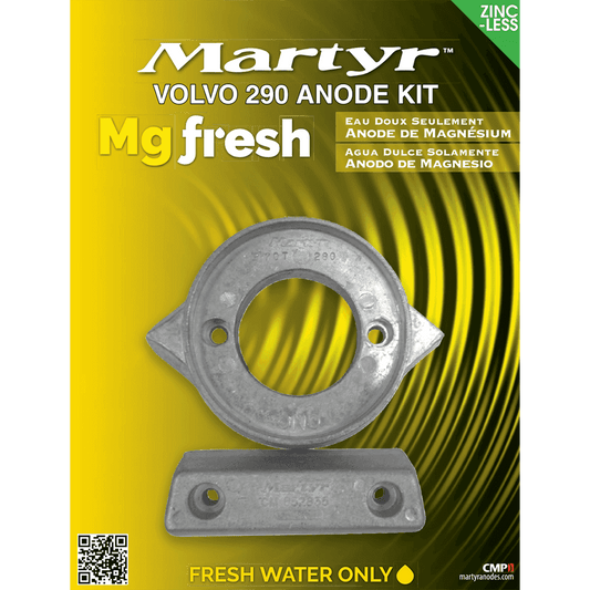 Volvo Penta 290 Anode Kit | Martyr CM290KITM - MacombMarineParts.com