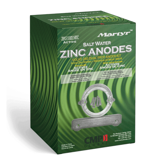 Volvo Penta Anode Kit | Martyr CM280DPKITZ - MacombMarineParts.com