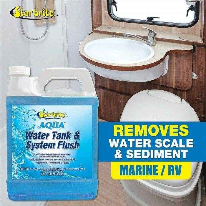 Aqua Water Tank & System Flush - 1 Gallon | Star Brite 032300 - MacombMarineParts.com