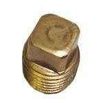 Barr 1/4 Brass Plug (Square Head) 50-090-002 - MacombMarineParts.com