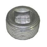 Barr Alum 3/4" Sq  Pipe Plug B50-092-075 - MacombMarineParts.com