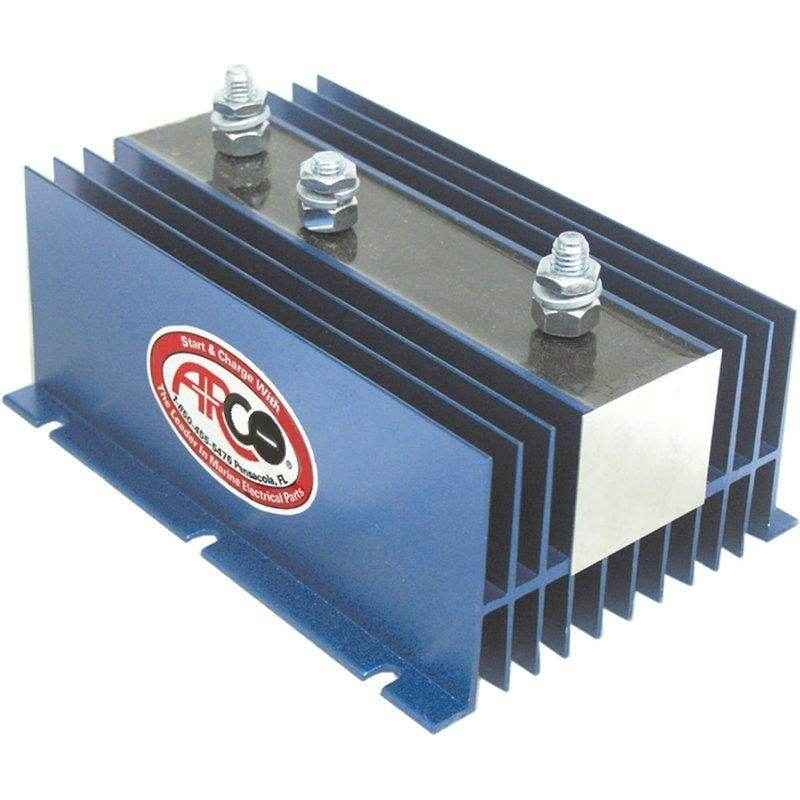 Battery Isolator 120 Amp 2 Bank | Arco BI-1202 - MacombMarineParts.com