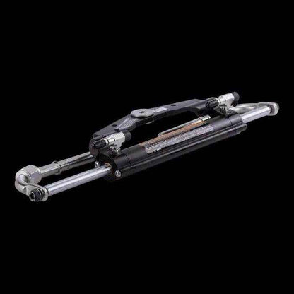 Baystar Outboard Hydraulic Steering Cylinder - Short Plate | Seastar HC4648-3 - MacombMarineParts.com