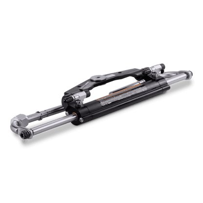 Baystar Outboard Hydraulic Steering Cylinder - Short Plate | Seastar HC4648-3 - MacombMarineParts.com