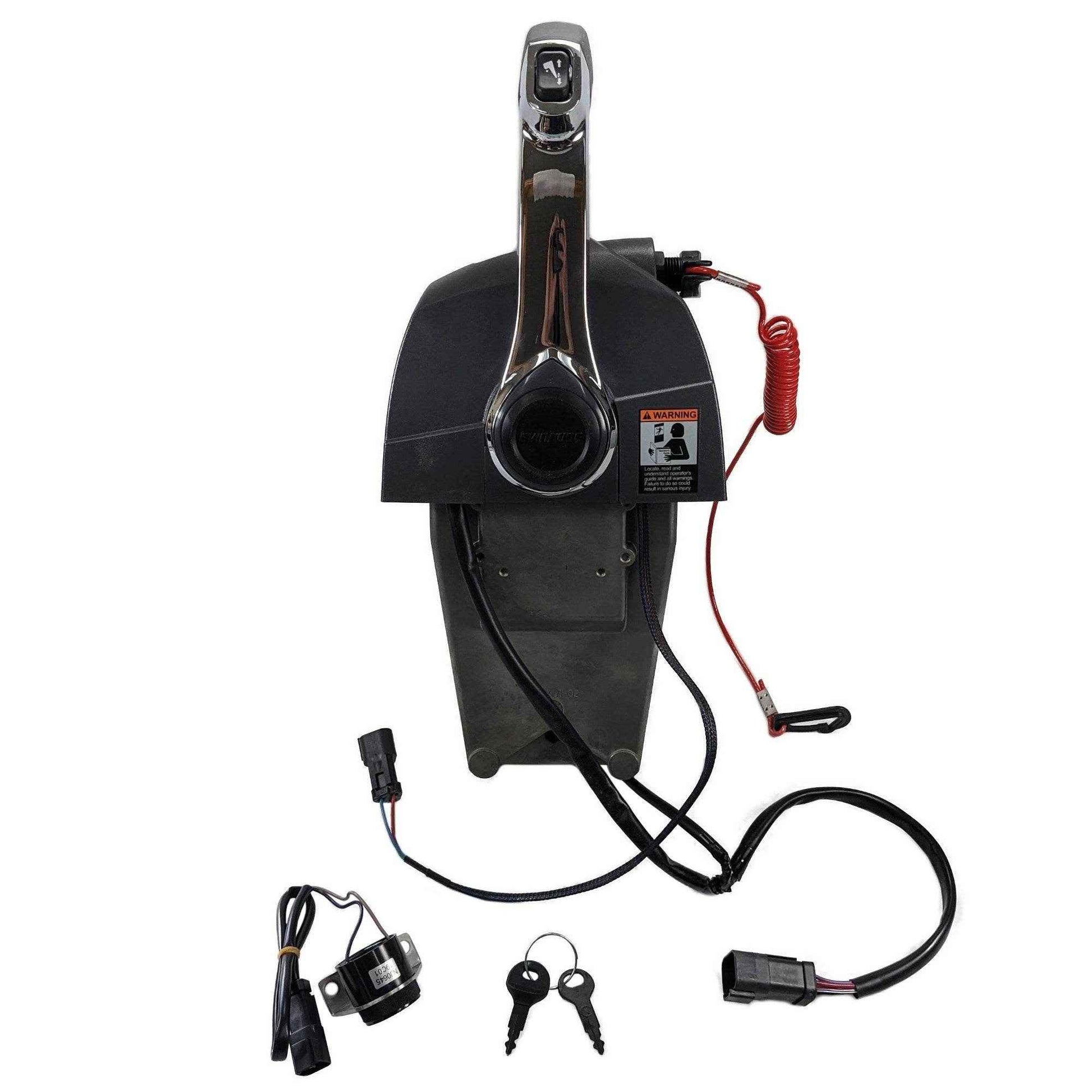 Binnacle Mount Control with Ignition & Trim Switch | BRP 5006186 - MacombMarineParts.com