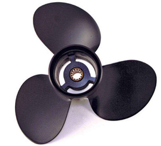 Black Diamond 9 X 10 1/2 RH 3 Blade Propeller | QuickSilver QA2130R - MacombMarineParts.com