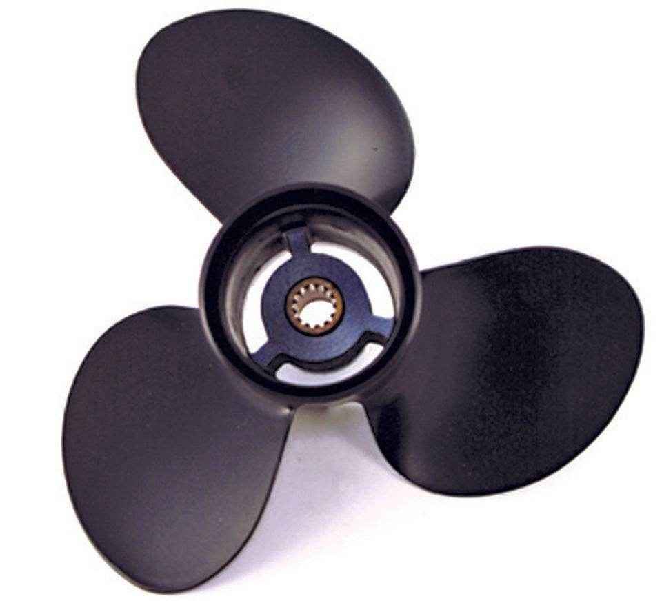 Black Diamond 9.25 X 10 RH Aluminum Propeller | Quicksilver QA2175R - MacombMarineParts.com