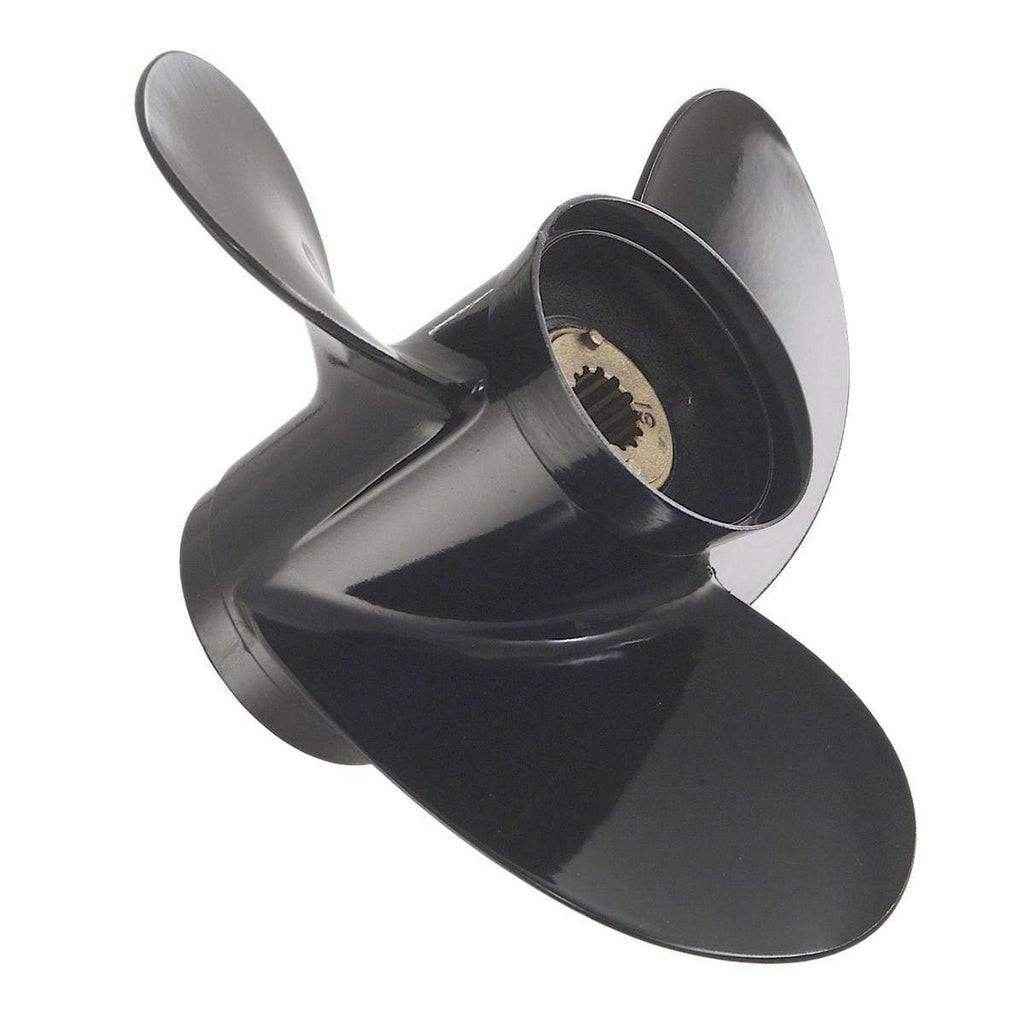 Black Diamond Aluminum Propeller 10 X 13 RH | Quicksilver QA3118R - MacombMarineParts.com