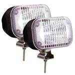 Black Housing LED Docking Light Kit 2 Pack | Optronics DLL50CC - MacombMarineParts.com