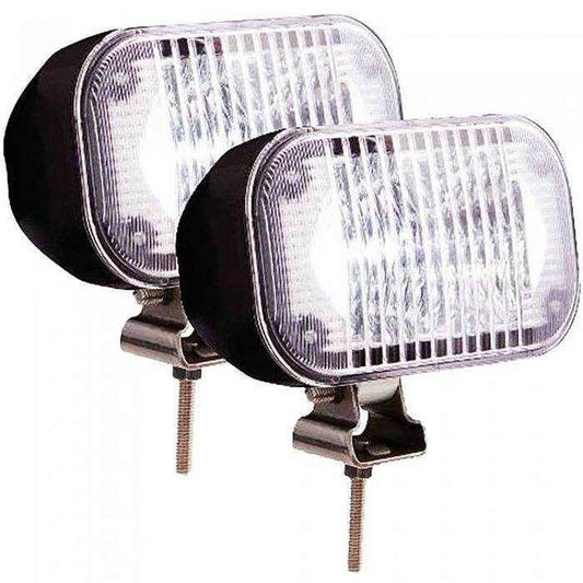 Black Housing LED Docking Light Kit 2 Pack | Optronics DLL50CC - MacombMarineParts.com