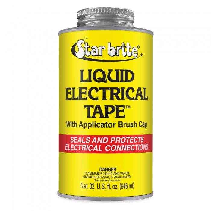 Black Liquid Electrical Tape - 32 oz. | Star Brite 084134 - MacombMarineParts.com
