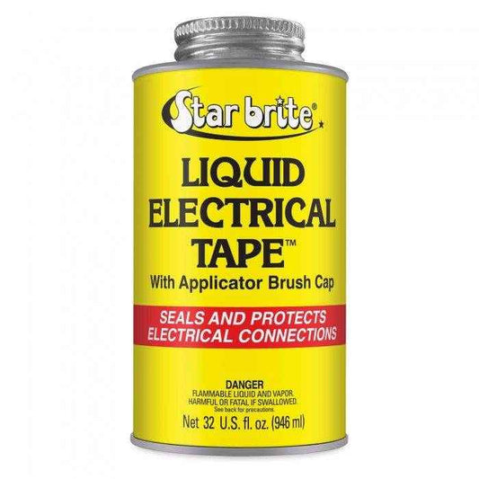 Black Liquid Electrical Tape - 32 oz. | Star Brite 084134 - MacombMarineParts.com