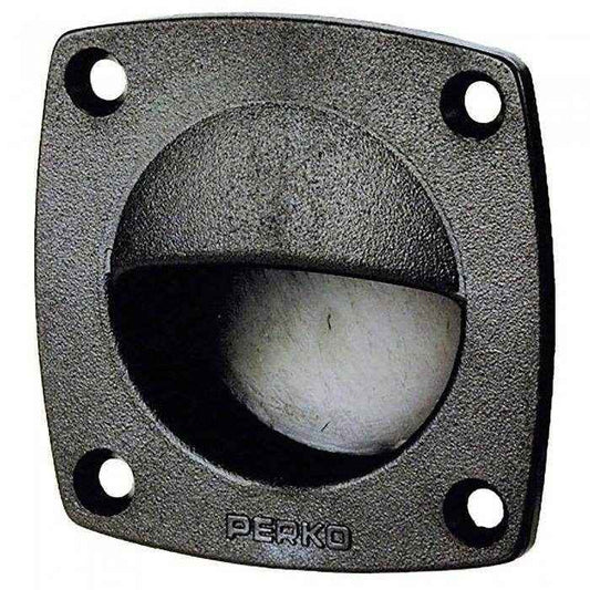 Black Plastic Flush Pull | Perko 1016DP0BLK - MacombMarineParts.com