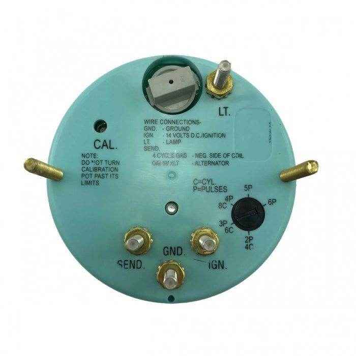 Black Sterling Series 7000 RPM Tachometer | Sierra 67363P - MacombMarineParts.com