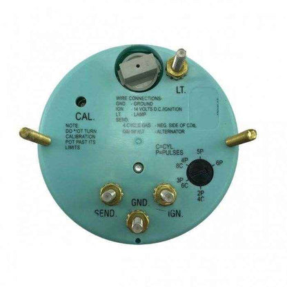 Black Sterling Series 7000 RPM Tachometer | Sierra 67363P - MacombMarineParts.com