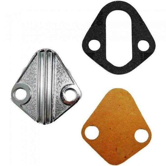 Block Off Plate Mechanical Fuel Pump | Holley 12-813 - MacombMarineParts.com