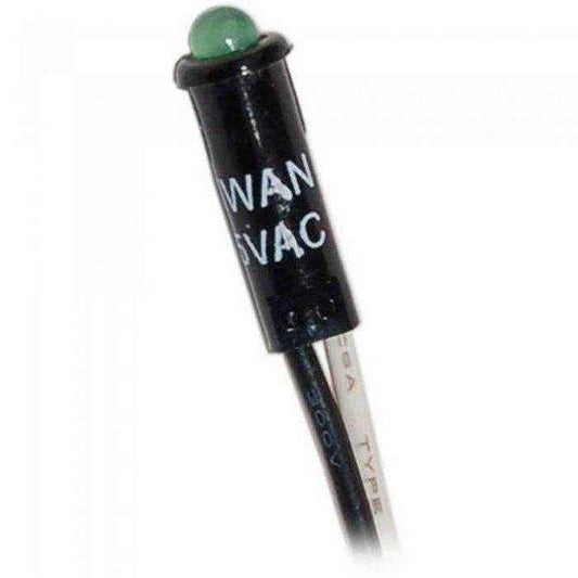 Blue Sea 120 Volt Ac Green Led Indicator Light 8034 - MacombMarineParts.com