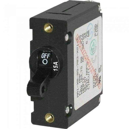 Blue Sea 15 Amp Ac/Dc Magnetic Circuit Breaker 7208 - MacombMarineParts.com