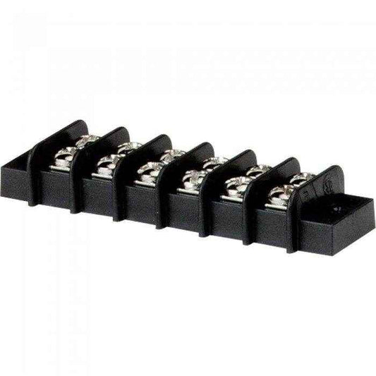 Blue Sea 20 Amp 6 Circuit Terminal Block 2406 - MacombMarineParts.com