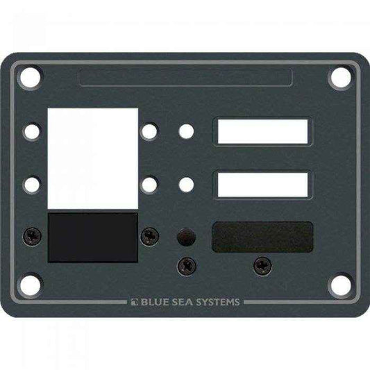 Blue Sea 3 Pos. C-Series Toggle Circuit Breaker Panel 8088 - MacombMarineParts.com