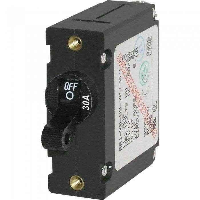 Blue Sea 30 Amp Ac/Dc Magnetic Circuit Breaker 7220 - MacombMarineParts.com