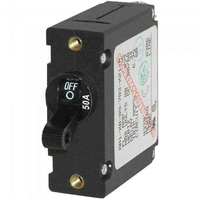 Blue Sea 50 Amp Ac/Dc Magnetic Circuit Breaker 7228 - MacombMarineParts.com