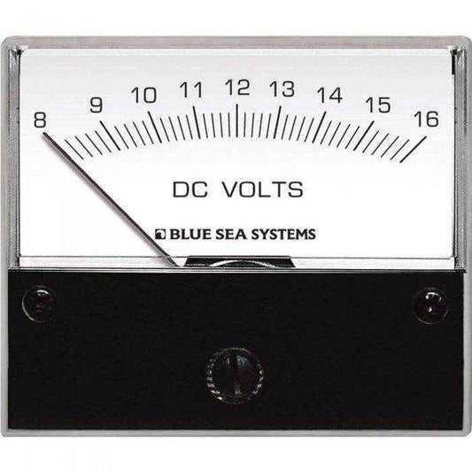 Blue Sea 8-16 Dc Analog Voltmeter 8003 - MacombMarineParts.com