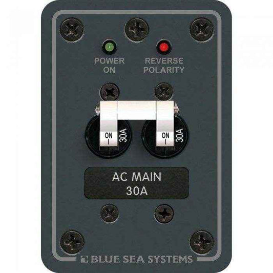 Blue Sea Ac Main Circuit Breaker Panel 8077 - MacombMarineParts.com