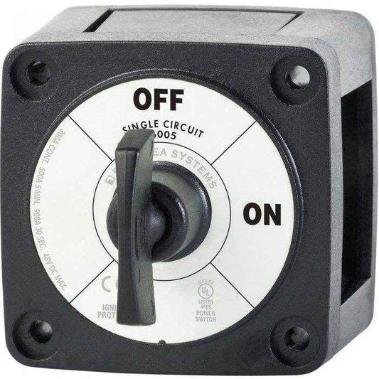 Blue Sea Black M Series Battery Switch 6005200 - MacombMarineParts.com