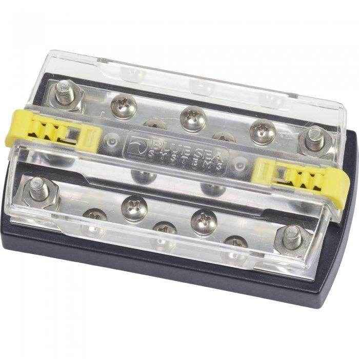 Blue Sea Dualbus Plus 150 Amp Common Busbar 2722 - MacombMarineParts.com
