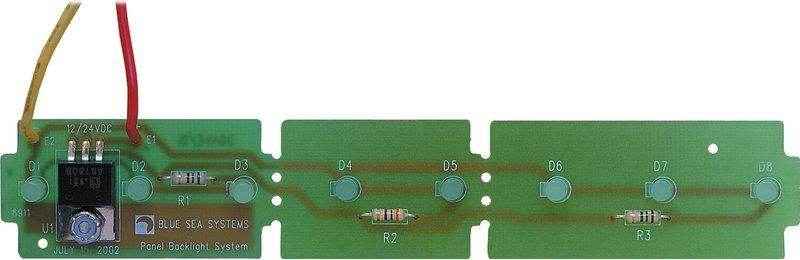 Blue Sea Label Backlight System 13 Positions 8383 - MacombMarineParts.com