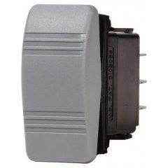 Blue Sea (On)-Off-(On) Grey Contura Switch 8234 - MacombMarineParts.com
