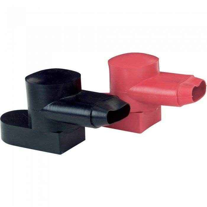 Blue Sea Pvc Rotating Cablecap Red/Black 4001 - MacombMarineParts.com