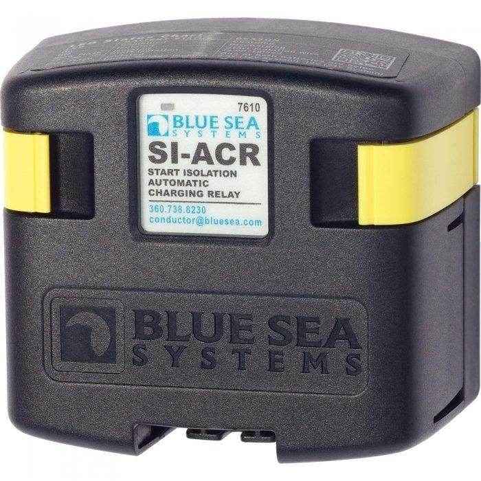 Blue Sea Si-Series 120 Amp Automatic Charging Relay 7610 - MacombMarineParts.com