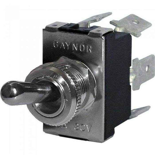 Blue Sea Weatherdeck Double Pole Toggle Switch 4155 - MacombMarineParts.com
