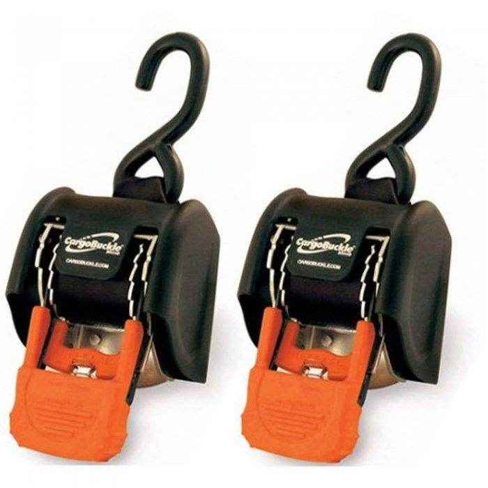 Boat Buckle G3 Retractable Ratchet Tie-Down 2 Pack F18800 - MacombMarineParts.com