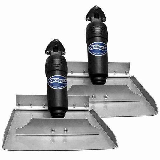 Bolt Electric Trim Tab System - 12 X 12 in. | Bennett BOLT1212 - MacombMarineParts.com