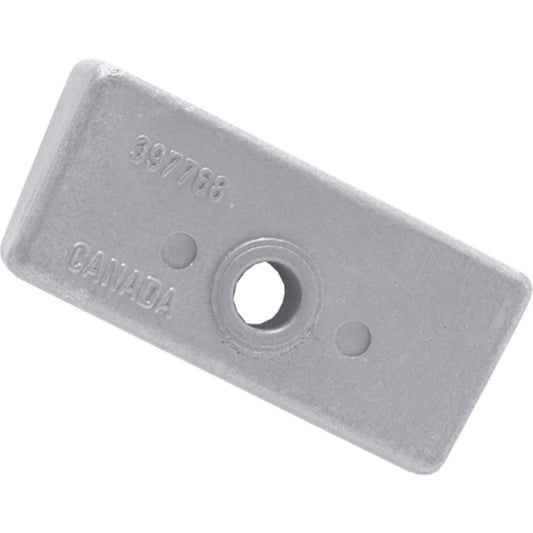 Bombardier Block Anode Aluminum | Martyr CM397768A - MacombMarineParts.com