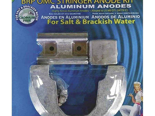 Bombardier Stringer Anodes Kit Aluminum | Martyr CMSTRGERKITA - MacombMarineParts.com