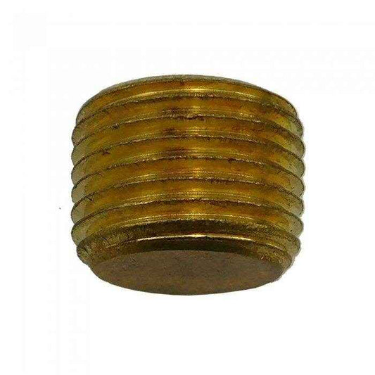 Brass Pipe Plug 1/2 inch Hex | Crusader 444705 - MacombMarineParts.com