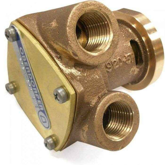 Bronze Rubber Impeller Pump | Oberdorfer Pumps N202M-908 - MacombMarineParts.com