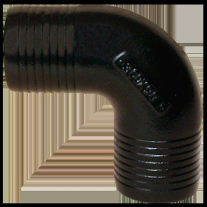 Buck Algonquin Exhaust- Connector 4" 90 Deg 40Ee40090S - MacombMarineParts.com