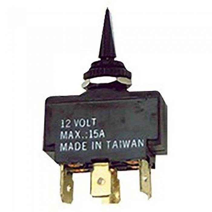 Carling Toggle Switch Mom. On/Off | Whitecap Industries S-9063 - MacombMarineParts.com