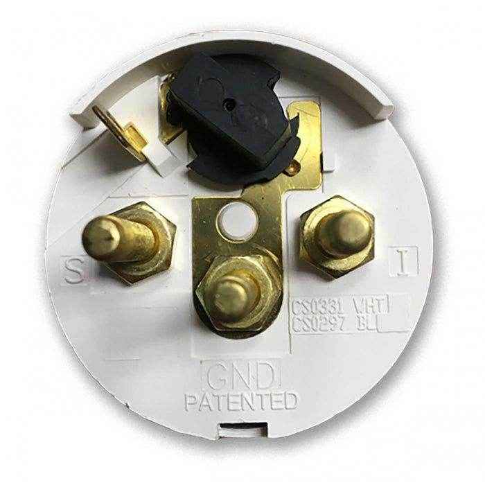 Chesapeake White Fuel Level Gauge | Faria 13801 - MacombMarineParts.com