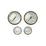 Chesapeake White SS Outboard 4 Gauge Set | Faria Beede Instruments KTF002 - MacombMarineParts.com