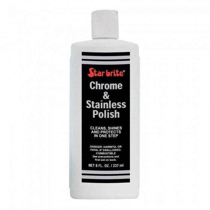 Chrome and Stainless Polish - 8 oz. | Star Brite 082708 - MacombMarineParts.com